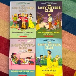 Baby Sitters Club Graphic Novels lot- 6 books